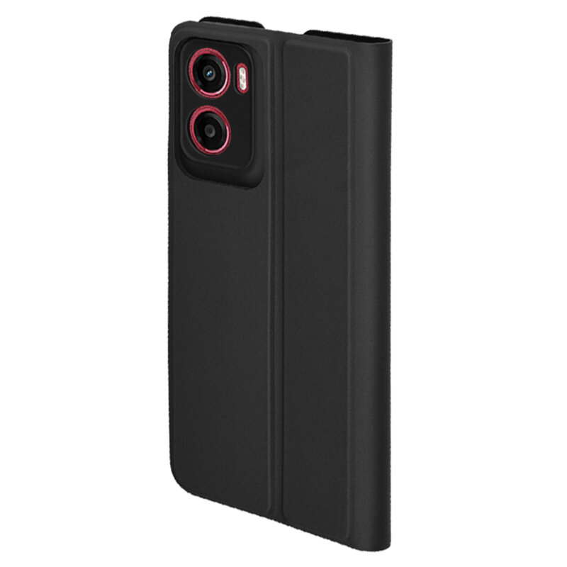 Husa Motorola Moto G05 Techsuit Magskin Book, negru