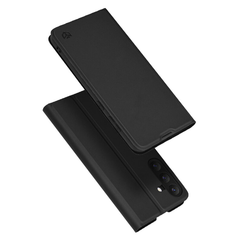Husa Samsung Galaxy S25 FE Techsuit Magskin Book, negru