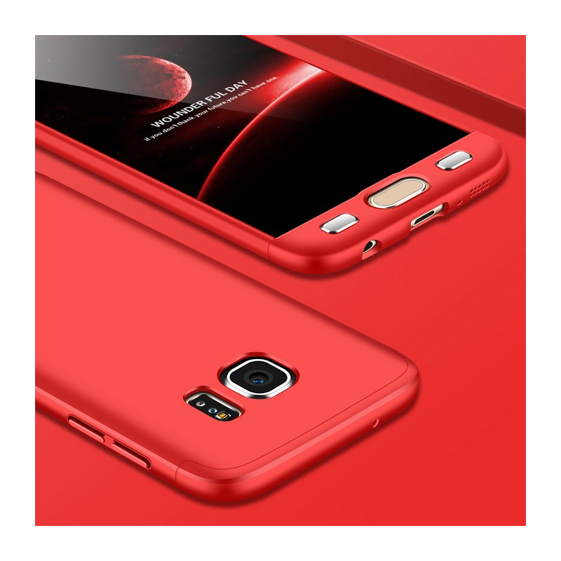 Husa Samsung Galaxy S7 GKK 360 Full Cover Rosu