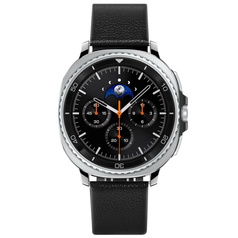 Curea Samsung Galaxy Watch8 44mm piele Spigen Enzo, negru
