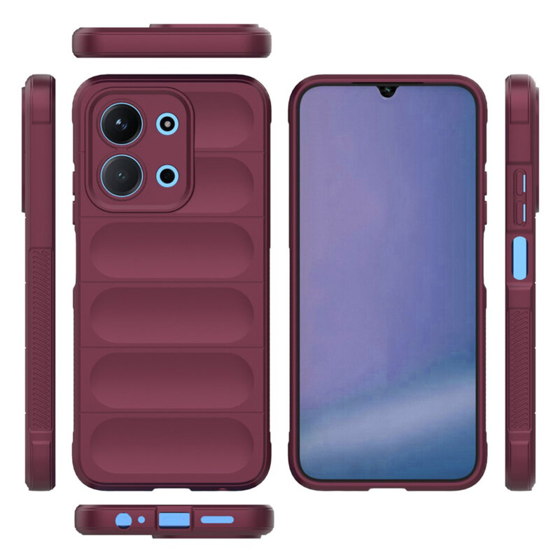 Husa Xiaomi Redmi 15C 4G Techsuit Magic Shield, bordo