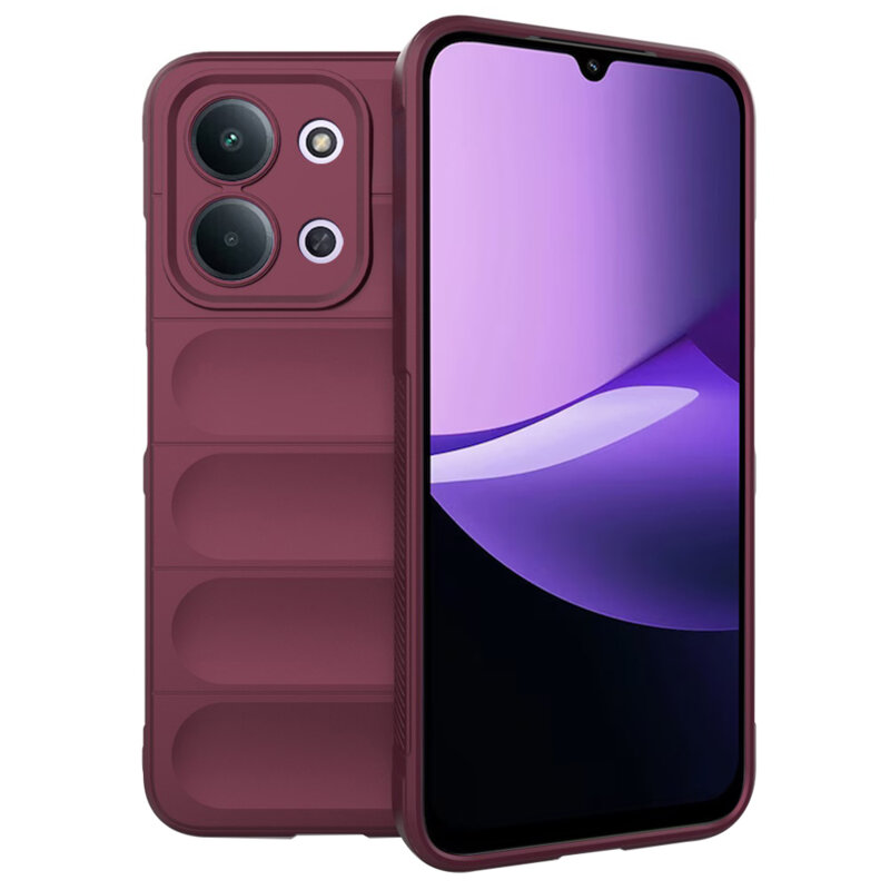 Husa Xiaomi Redmi 15C 5G Techsuit Magic Shield, bordo