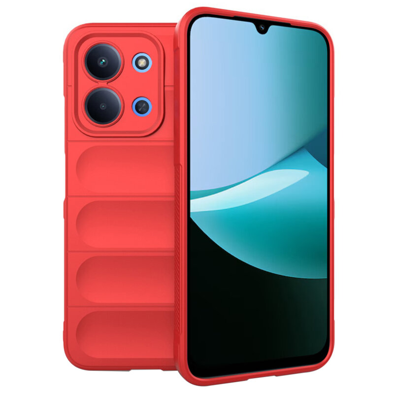 Husa Xiaomi Redmi 15C 4G Techsuit Magic Shield, rosu