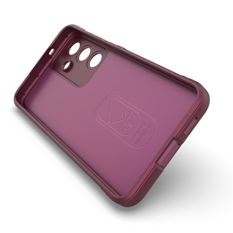 Husa Samsung Galaxy S25 FE Techsuit Magic Shield, bordo