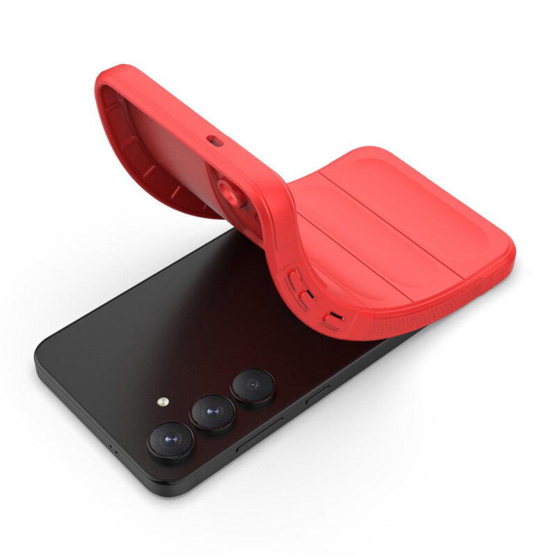 Husa Samsung Galaxy S25 FE Techsuit Magic Shield, rosu