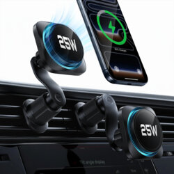 Suport auto magnetic pentru telefon, universal ESR OmniLock, negru