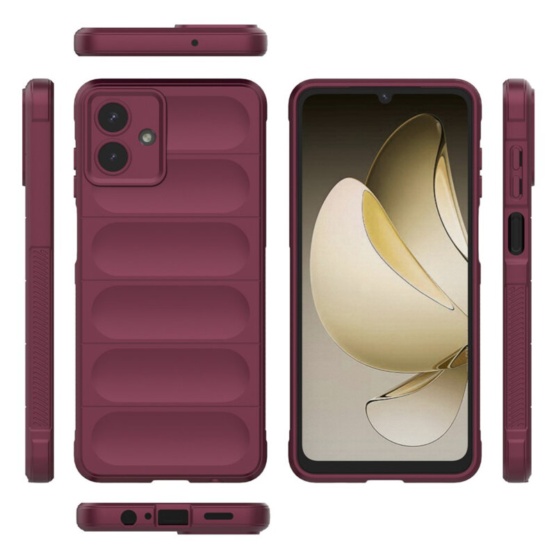 Husa Samsung Galaxy A07 4G Techsuit Magic Shield, bordo
