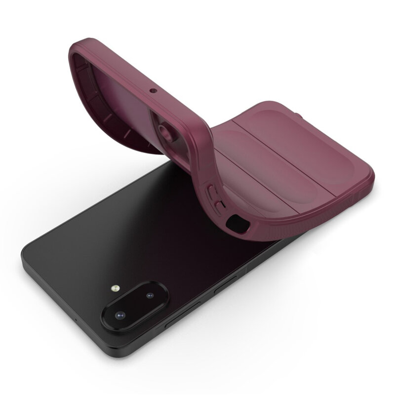 Husa Samsung Galaxy A07 4G Techsuit Magic Shield, bordo