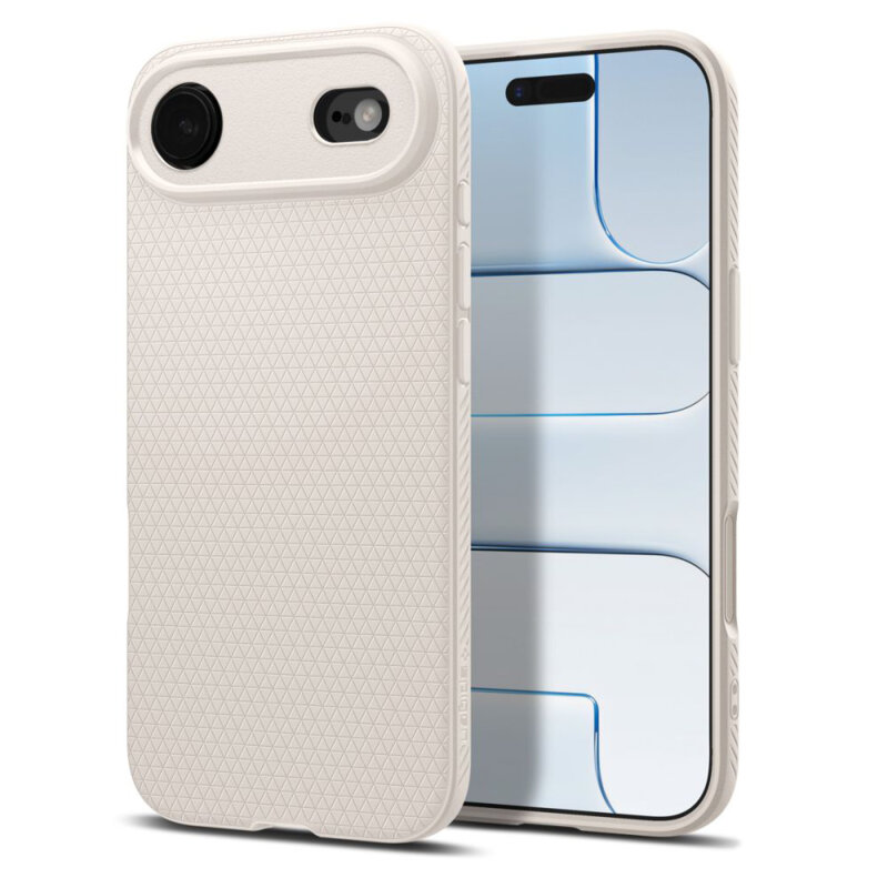 Husa iPhone 17 Air Spigen Liquid Air, natural