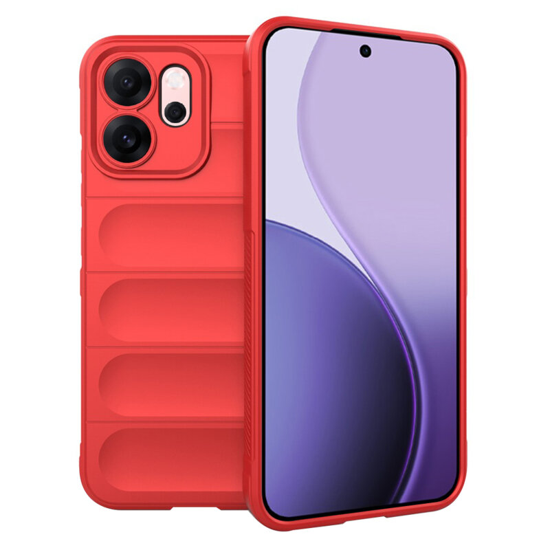 Husa Oppo Reno14 F Techsuit Magic Shield, rosu