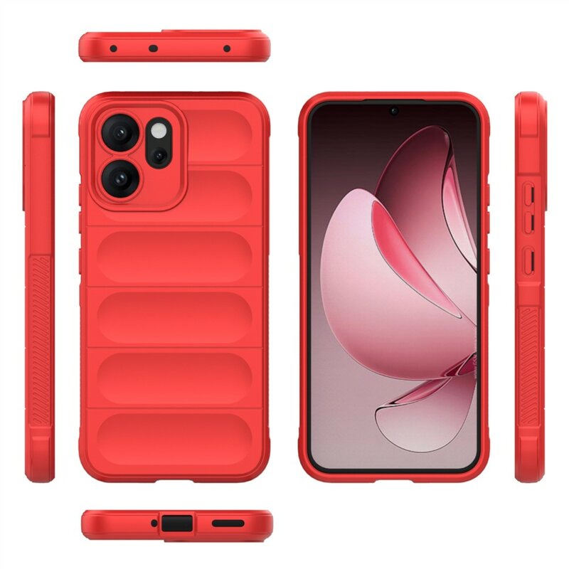 Husa Oppo Reno14 F Techsuit Magic Shield, rosu