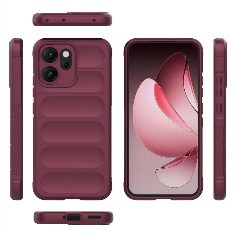 Husa Oppo Reno14 F Techsuit Magic Shield, bordo