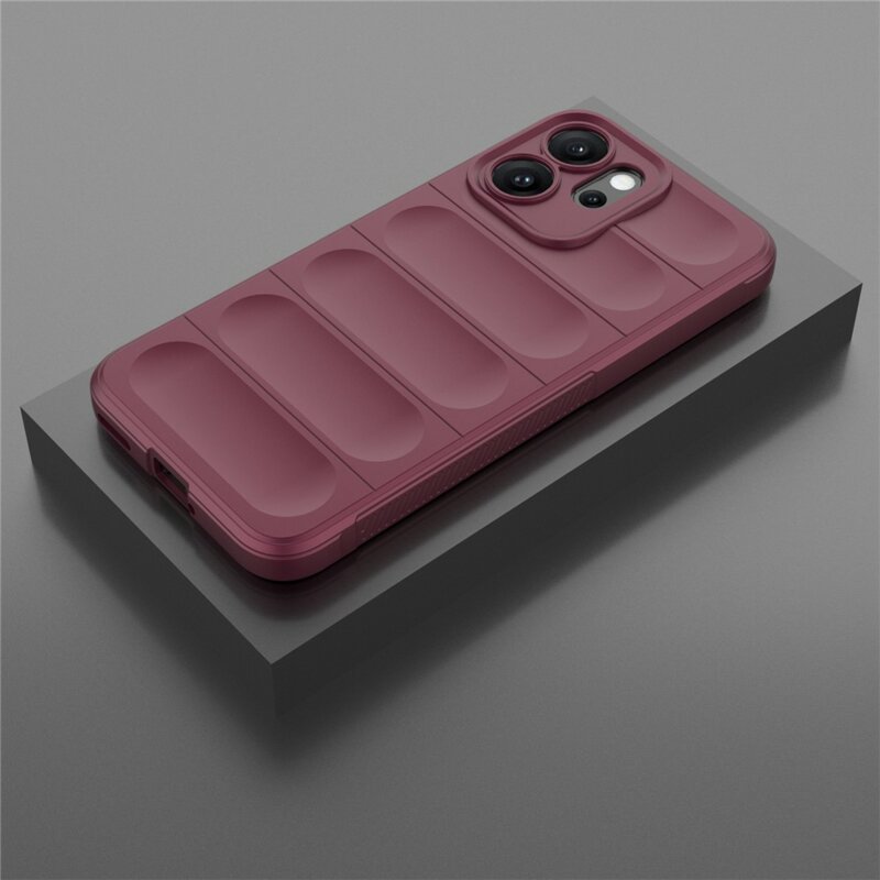 Husa Oppo Reno14 F Techsuit Magic Shield, bordo