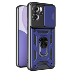 Husa Oppo Reno14 F protectie camera Techsuit CamShield Series, albastru
