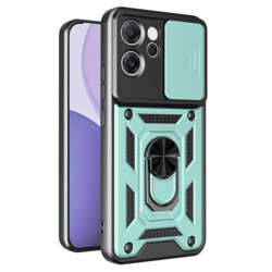 Husa Oppo Reno14 F protectie camera Techsuit CamShield Series, verde