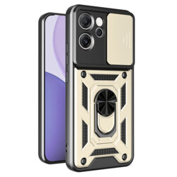 Husa Oppo Reno14 F protectie camera Techsuit CamShield Series, auriu