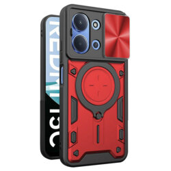 Husa Xiaomi Redmi 15C 4G Techsuit CamGuard Pro, rosu