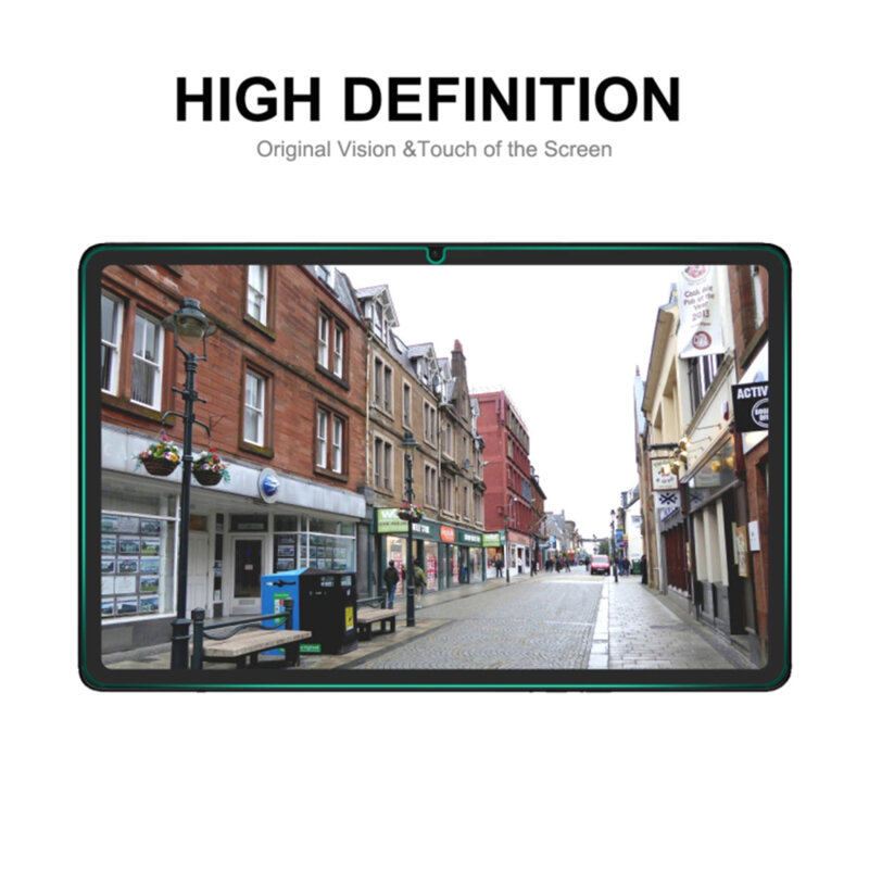 Folie sticla Samsung Galaxy Tab A11 Plus Lito 9H Tempered Glass, transparenta