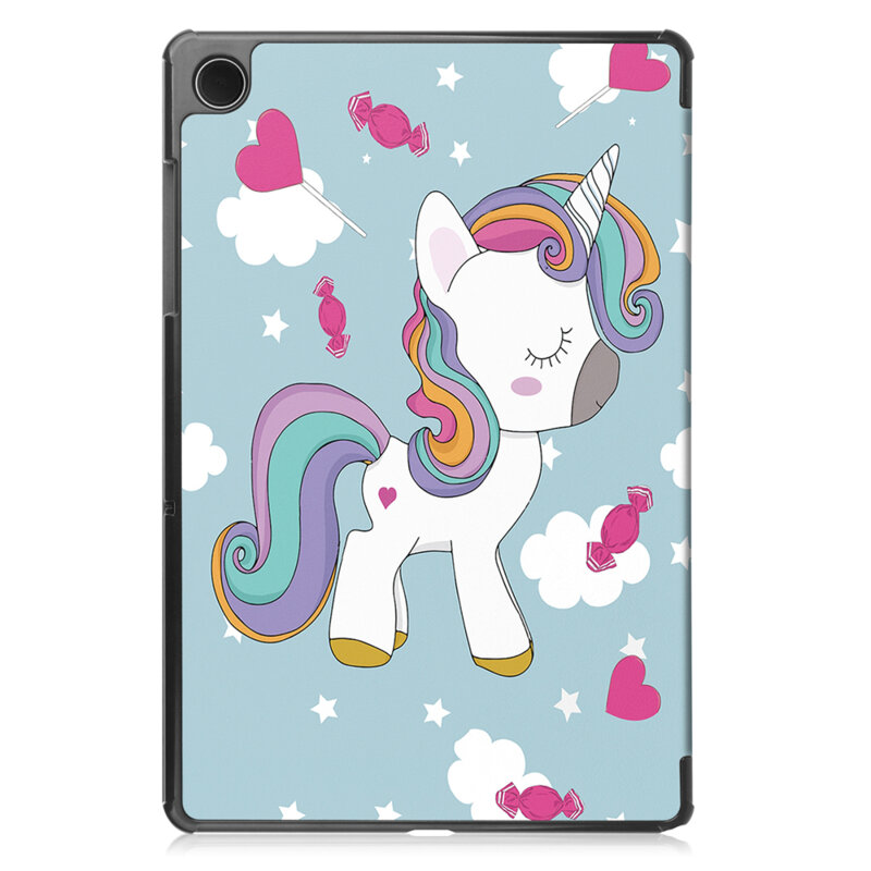 Husa Samsung Galaxy Tab A11 Techsuit FoldPro, Unicorn