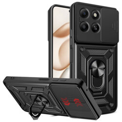 Husa Honor 400 Smart protectie camera Techsuit CamShield Series, negru