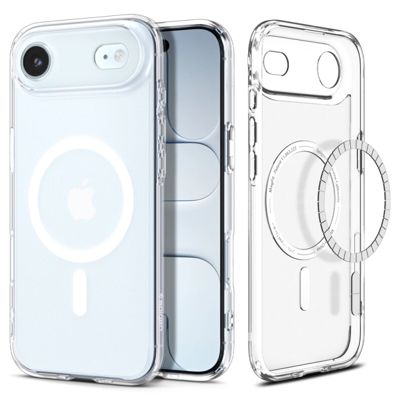 Husa iPhone 17 Air Spigen Ultra Hybrid MagSafe, alb