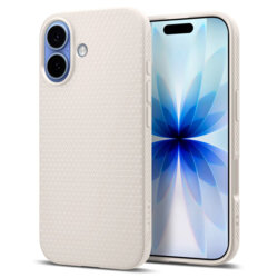 Husa iPhone 17 Spigen Liquid Air, natural