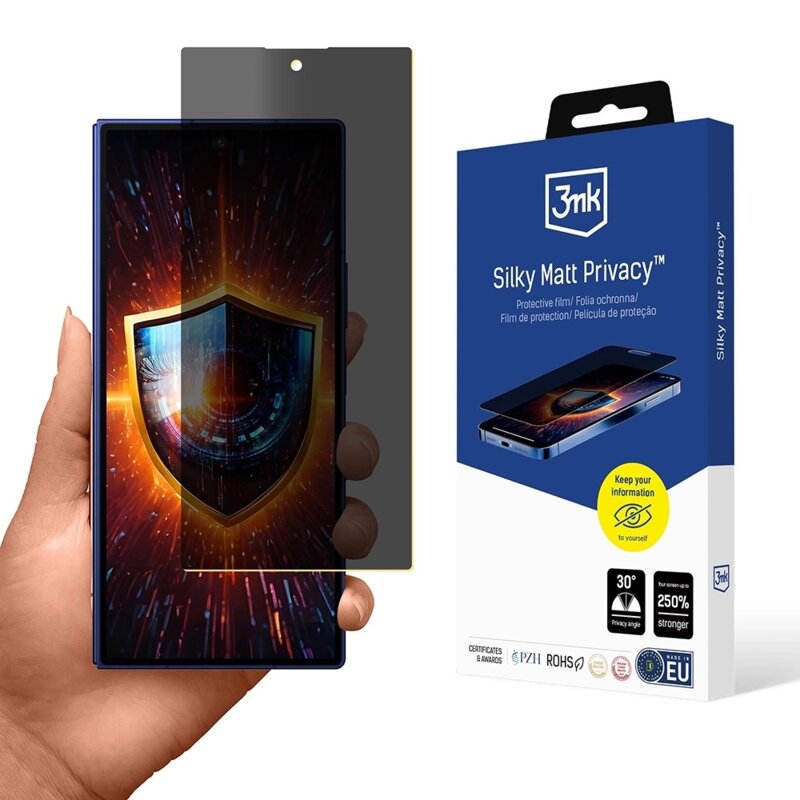 Folie Samsung Galaxy Z Fold7 3mk Silky Matt, privacy