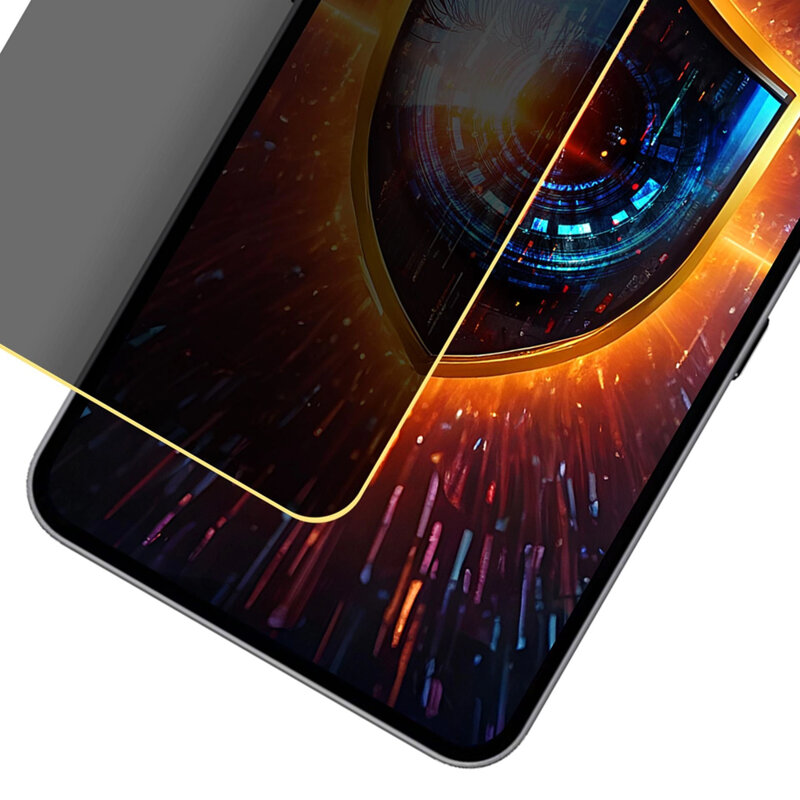 Folie iPhone 12 3mk Silky Matt Privacy, negru