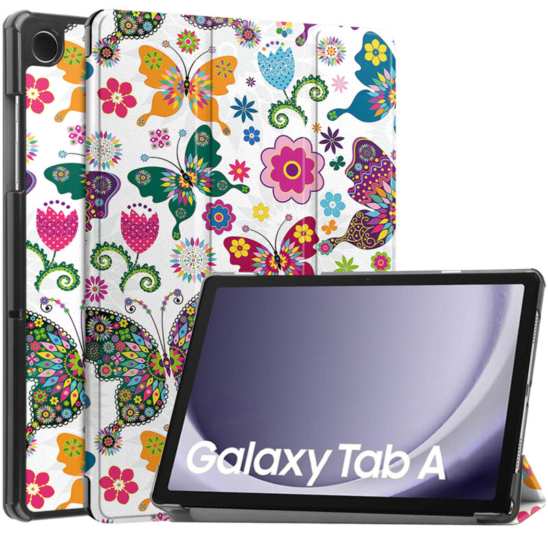Husa Samsung Galaxy Tab A11 Plus Techsuit FoldPro, Butterfly