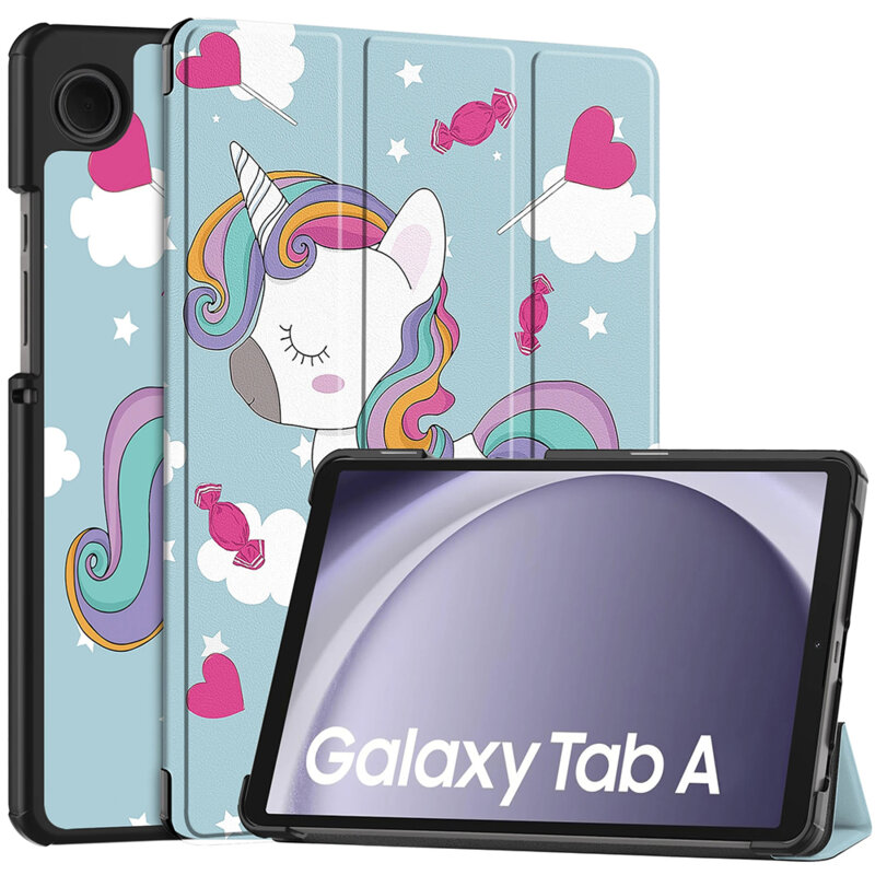 Husa Samsung Galaxy Tab A11 Techsuit FoldPro, Unicorn