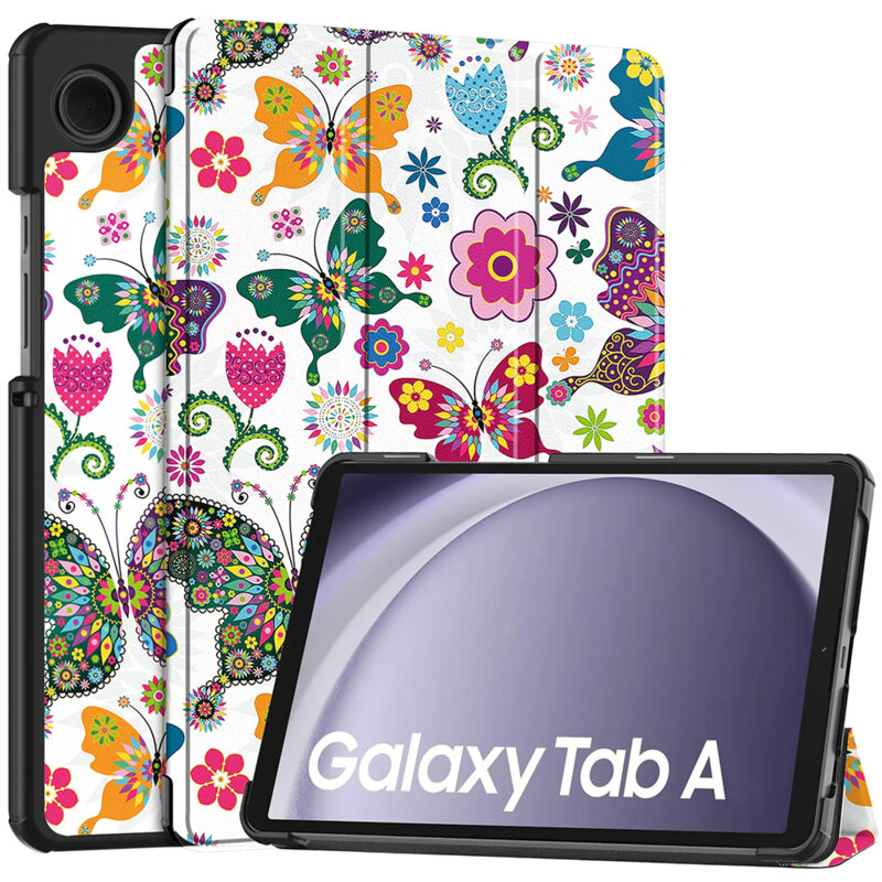 Husa Samsung Galaxy Tab A11 Techsuit FoldPro, Butterfly