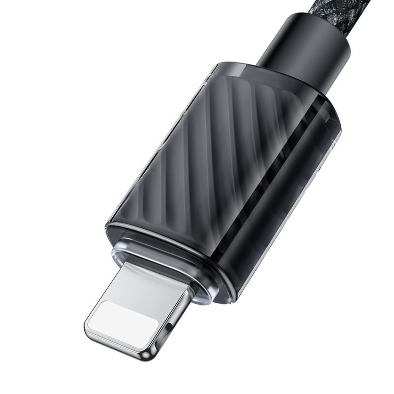 Cablu de date USB la Lightning 3A, Mcdodo, 1.2m, CA-3640, negru