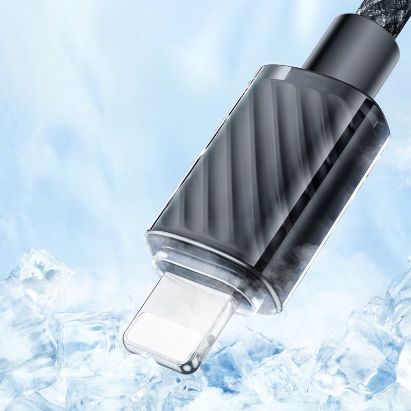 Cablu de date USB la Lightning 3A, Mcdodo, 1.2m, CA-3640, negru