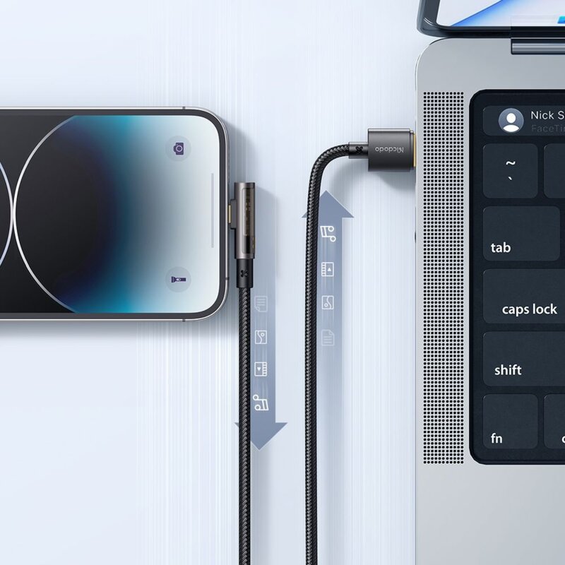 Cablu Lightning la USB-A 3A, Mcdodo, 1.2m, CA-3510, negru