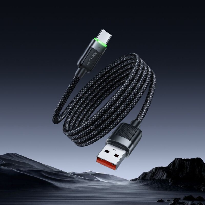 Cablu usb tip C 6A, Mcdodo Self-Winding Series, 1.2m, CA-5650