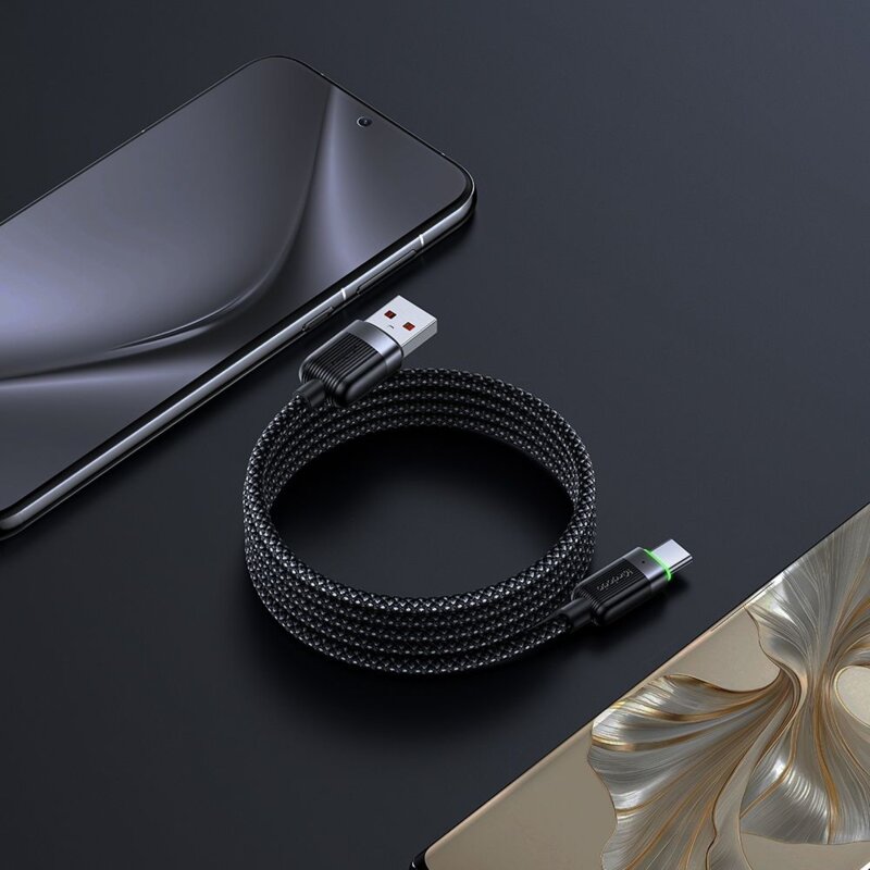 Cablu usb tip C 6A, Mcdodo Self-Winding Series, 1.2m, CA-5650