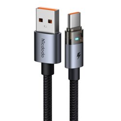 Cablu de date Fast Charging USB la tip C 6A, Mcdodo, 1.2m, CA-6890