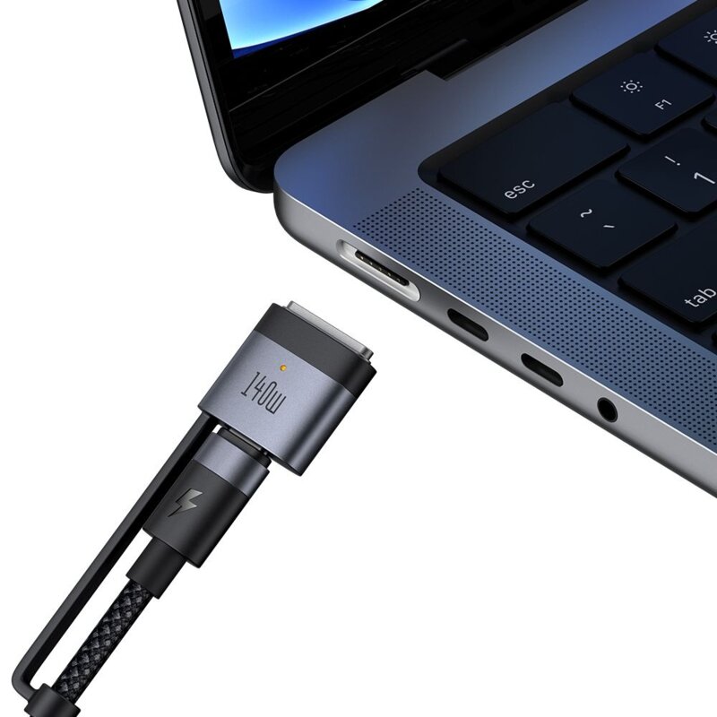 Cablu 2in1 USB-C la MagSafe 3, 240W, Mcdodo, 2m, CA-0140