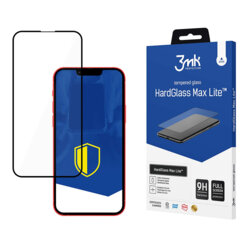Folie sticla iPhone 13 3mk HardGlass Max Lite, negru