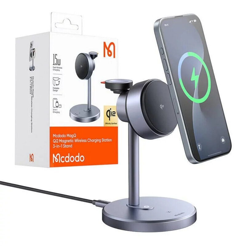 Statie incarcare wireless, Mcdodo Black Swan Series, CH-2460
