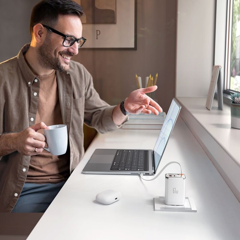 Incarcator priza cu cablu retractabil, Mcdodo FreeGo Series, CH-4103