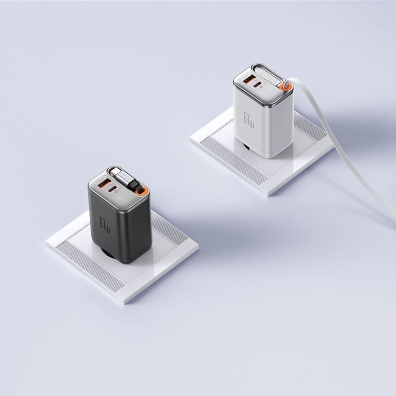 Incarcator priza cu cablu retractabil, Mcdodo FreeGo Series, CH-4103