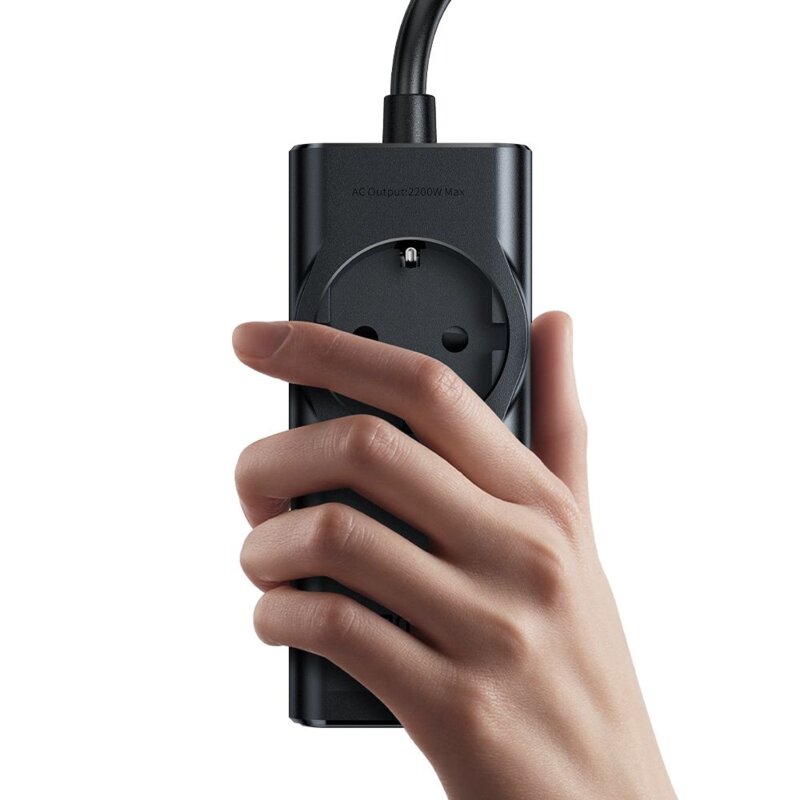 Prelungitor priza EU cu Schuko, Type-C, USB, 1.5m, Mcdodo Super Cube Series, CH-4620