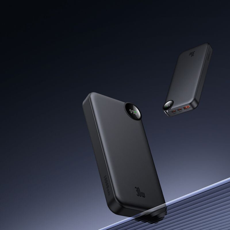 Baterie externa 10000mAh cu LED display, Mcdodo, negru, MC-3850