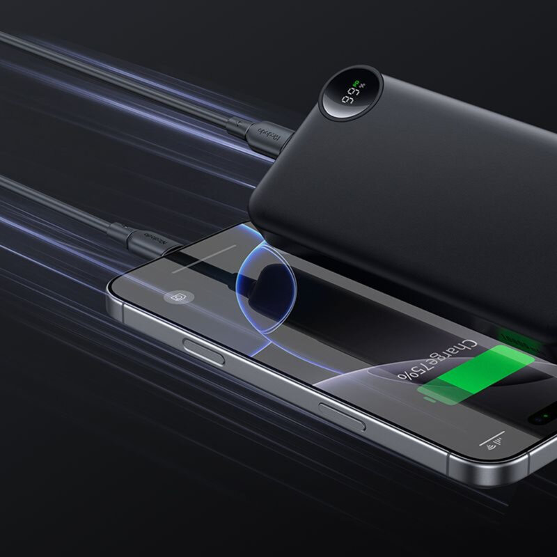 Baterie externa 10000mAh cu LED display, Mcdodo, negru, MC-3850