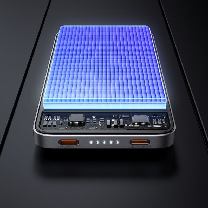 Baterie externa 10000mAh, Mcdodo Meta Series, negru, MC-3781