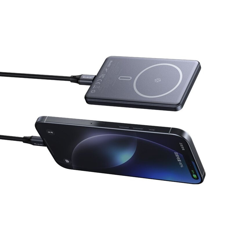 Baterie externa 5000mAh, Mcdodo Meta Series, negru, MC-4641