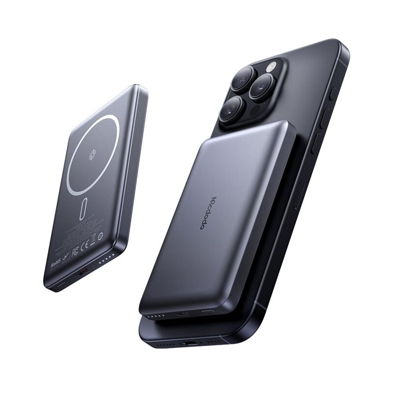 Baterie externa 10000mAh, Mcdodo Meta Series, negru, MC-4651