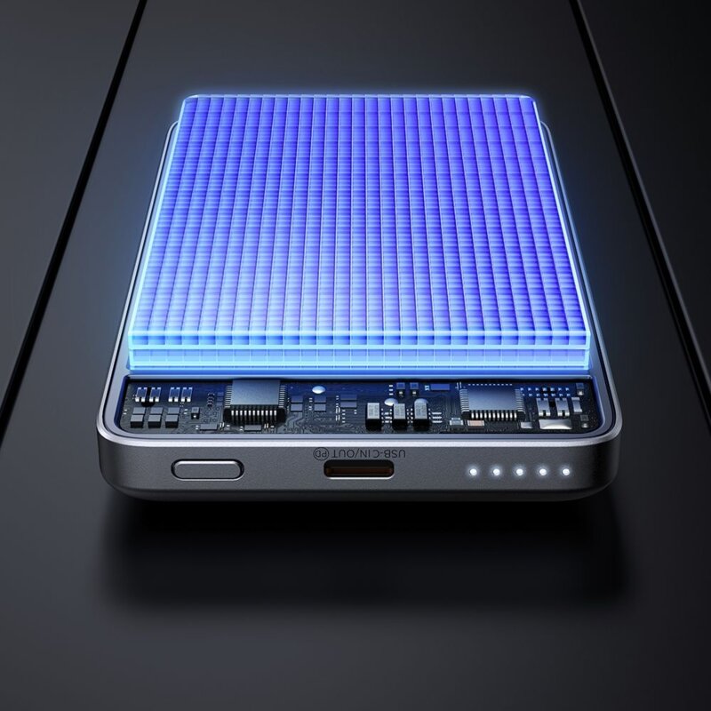 Baterie externa 10000mAh, Mcdodo Meta Series, negru, MC-4651