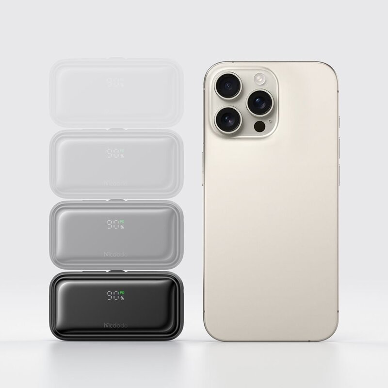 Baterie externa cu cablu + conector USB-C, Mcdodo FreeKit Series, MC-7760